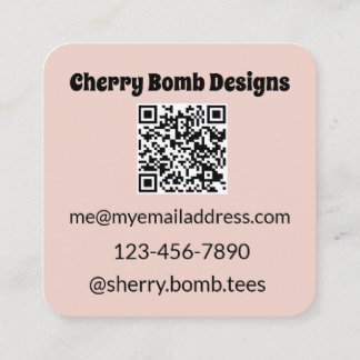 Tarjetas de visita de alta calidad con código QR