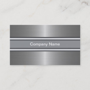 Tarjetas de visita de aluminio