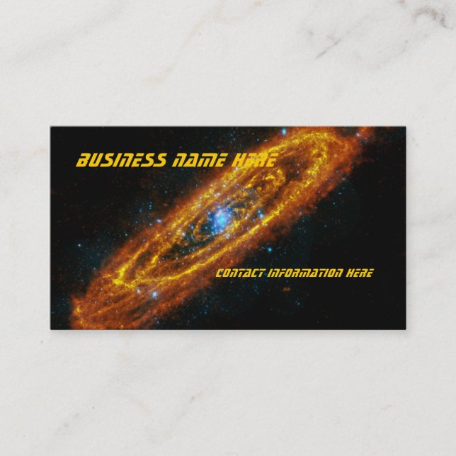 Tarjetas de visita de Andromeda (Anverso)