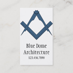 Tarjetas de visita de arquitecto de arquitectura m