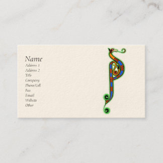 Tarjetas de visita de arte celta de personalizable