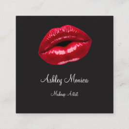 Tarjetas de visita de artistas de maquillaje de be
