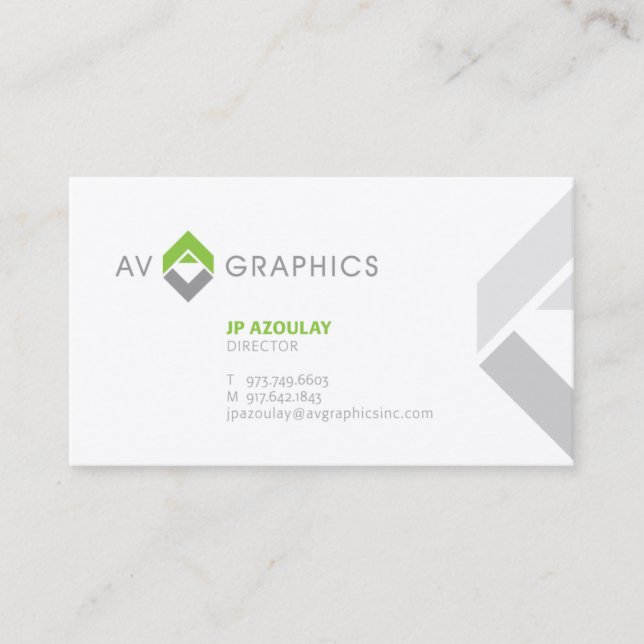Tarjetas de visita de AVG (Anverso)