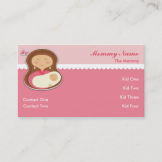 Tarjetas de visita de Baby Love