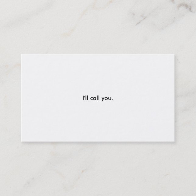 Tarjetas de visita de Baller (Anverso)