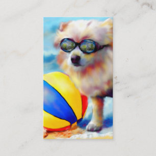 Tarjetas de visita de Beachin (Pomeranian)