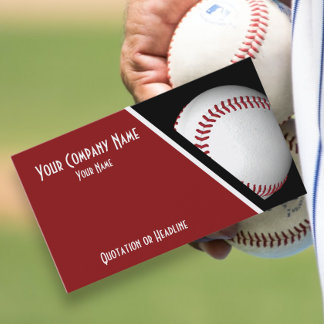 Tarjetas de visita de béisbol