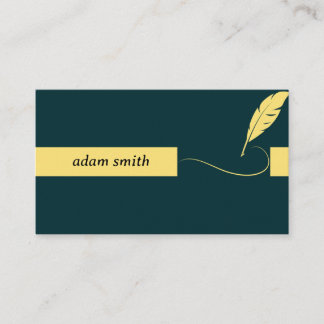 Tarjetas de visita de biblioteca