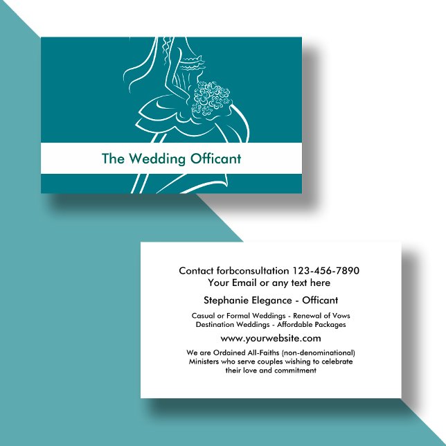 Tarjetas de visita de boda (Subido por el creador)