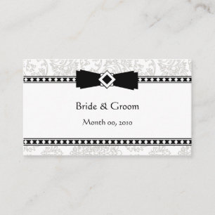 Tarjetas de visita de boda Web