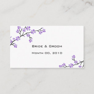 Tarjetas de visita de boda Web