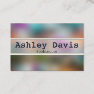 Tarjetas de visita de Bookkeeper