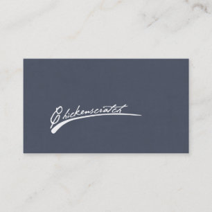 Tarjetas de visita de Chickenscratch