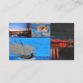 Tarjetas de visita de colección de galerías de Cra