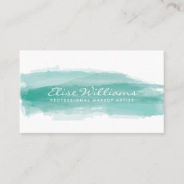 Tarjetas de visita de color agua