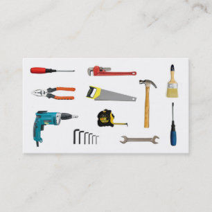 tarjetas de visita de construcción