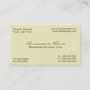 Tarjetas de visita de construcción