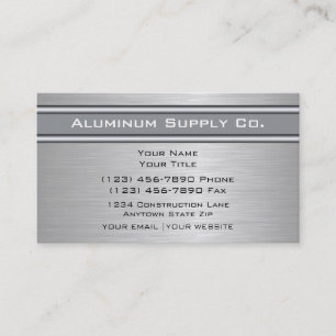 Tarjetas de visita de construcción