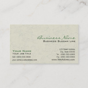 Tarjetas de visita de construcción