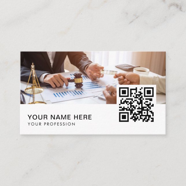 tarjetas de visita de consultor de lactancia Códig (Anverso)