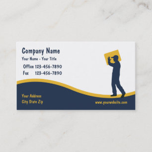 Tarjetas de visita de courier