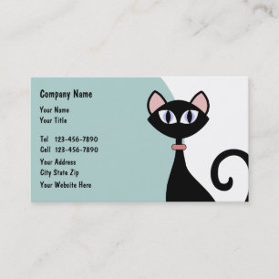 Tarjetas de visita de cuidado de mascotas