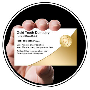 Tarjetas de visita de Dentist