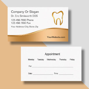 Tarjetas de visita de Dentist