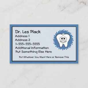 Tarjetas de visita de Dentist