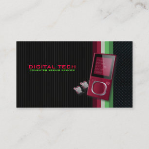 Tarjetas de visita de Digitaces Tech. Pod