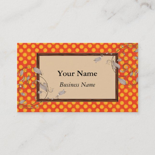 Tarjetas de visita de diseñador (Anverso)