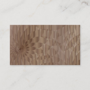 Tarjetas de visita de diseño Aztec Brown