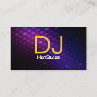 Tarjetas de visita de DJ