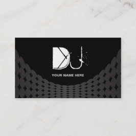Tarjetas de visita de DJ