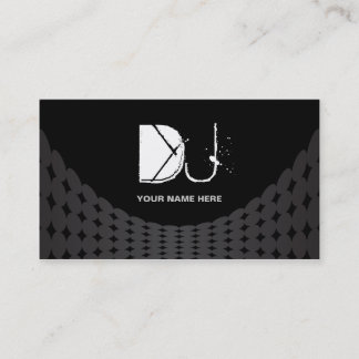 Tarjetas de visita de DJ