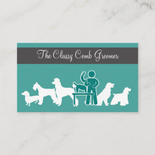 Tarjetas de visita de Dog Groomer