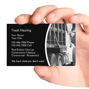 Tarjetas de visita de Dumpster