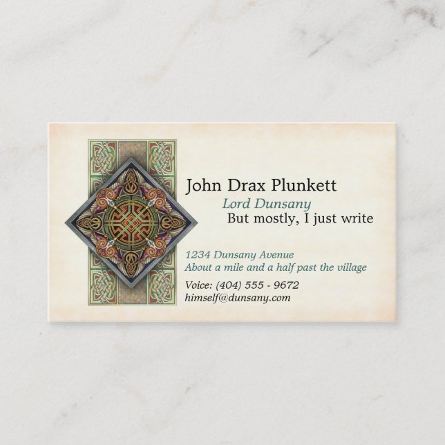 Tarjetas de visita de Eagles del Celtic (Anverso)