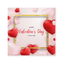 tarjetas de visita de el día de San Valentín