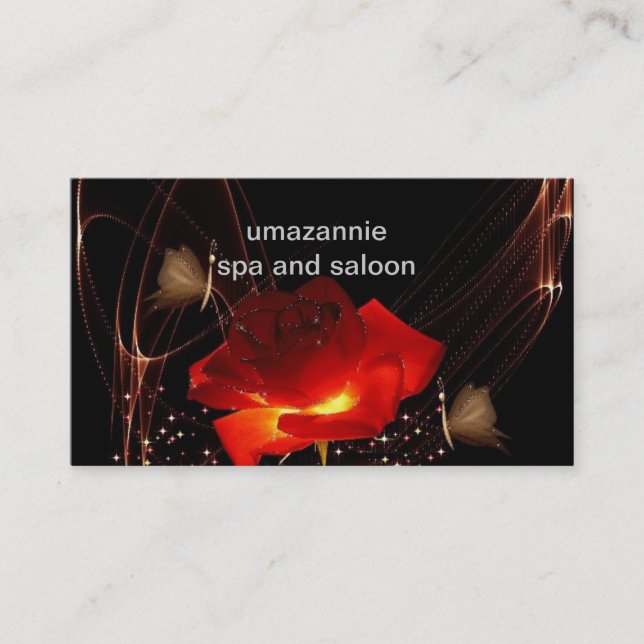 Tarjetas de visita de encargo (Anverso)