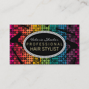 Tarjetas de visita de encargo atractivas del salón