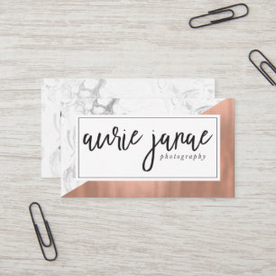 Tarjetas de visita de encargo de Aurie Janae