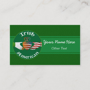 Tarjetas de visita de encargo de Claddagh del