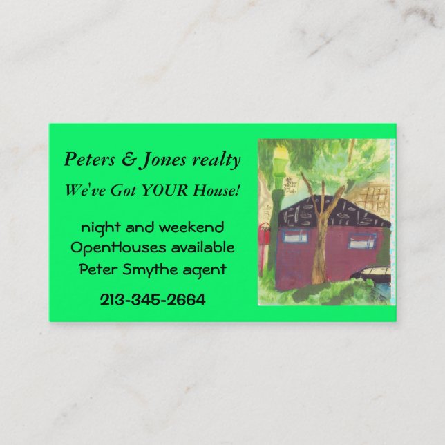 Tarjetas de visita de encargo de lujo (Anverso)