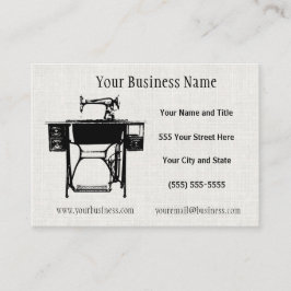 Tarjetas de visita de encargo del sastre o del