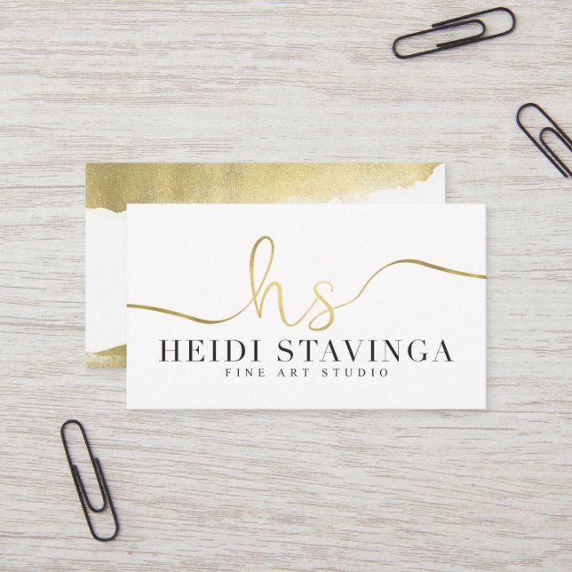 Tarjetas de visita de encargo: Heidi Stavinga (Anverso/Reverso In Situ)