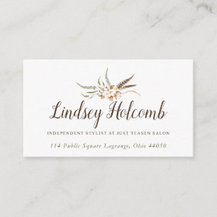 Tarjetas de visita de encargo: Lindsey H