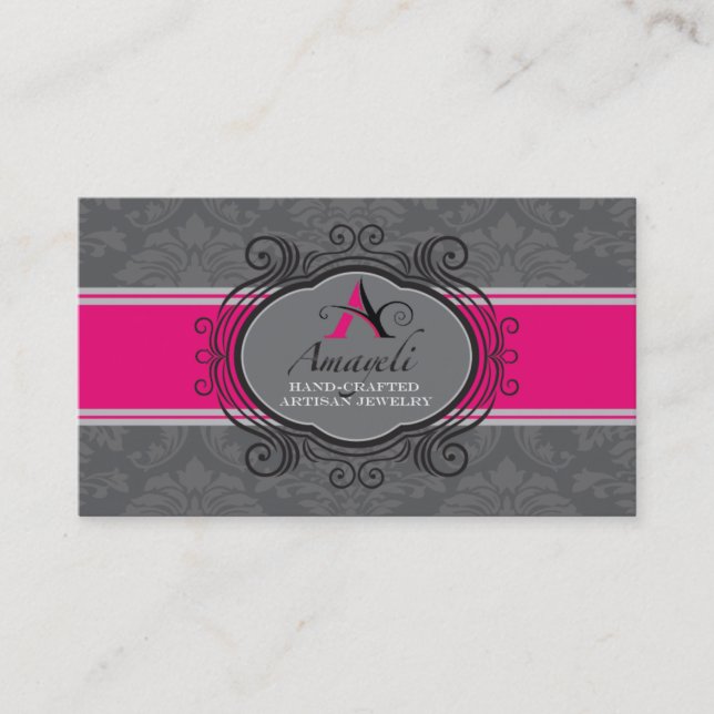 Tarjetas de visita de encargo para Amayeli (Anverso)