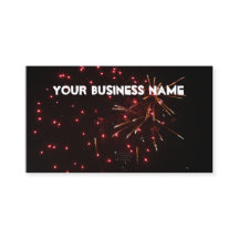 Tarjetas de visita de Fireworks