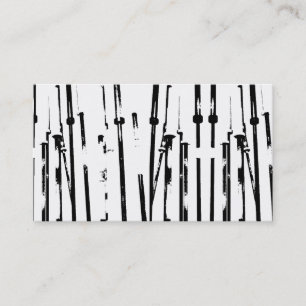 Tarjetas de visita de Forrest del Barbell